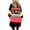 Black, variant on FcBaudy Womens Tops, Long Sleeve V-Neck Blouses & Shirts, Shirts for Women Women Sweater Fashionable Stripe Long Sleeve-Neck Pullover Loose Knitted Sweater Women Blouse