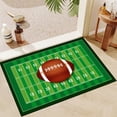thumbnail image 2 of TIELUTT Sports Area Carpets Retro Football Field And Rugby Floor Mats Non Door Mats Living Room Dining Big Area Rugs Band Blanket Throw Throw Blanket Throw Quilt Blanket through Blankets, 2 of 4