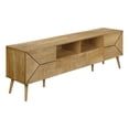 thumbnail image 1 of Monarch Specialties Tv Stand, 72 Inch, Console, Media Entertainment Center, Storage Drawer, Walnut Laminate, Mid Century, Modern, 1 of 8