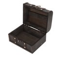 thumbnail image 3 of Wooden Treasure Box, Strong Durable Jewelry Storage Box Thickened  For Necklace, 3 of 8