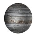 thumbnail image 1 of jifeng Nappe Portable Motif Bois 3D Imperméable Épaissie Forme Ronde Textile Maison, 1 of 9