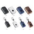 thumbnail image 3 of fastboy Car Key Leather Case Détachable Car Keys Cover Protector Modification Accessoires Remplacement pour XC60/S90/S60 Blue Case, 3 of 6