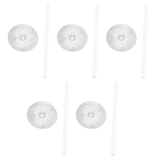 5Pcs Support de Crème Glacée Pratique Simple Conception Porte-Cône de Crème Glacée (Blanc)