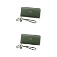 thumbnail image 4 of kurtrusly Stylish And Practical Women Wallet With Multiple Compartments Fashionable Accessories PU Card Holder Wallet Wallets green 2Set, 4 of 6