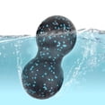 thumbnail image 4 of Double Ball, Peanut Shape Self Massage Roller for Back Foot Neck Spine Shoulder Blue, 4 of 6