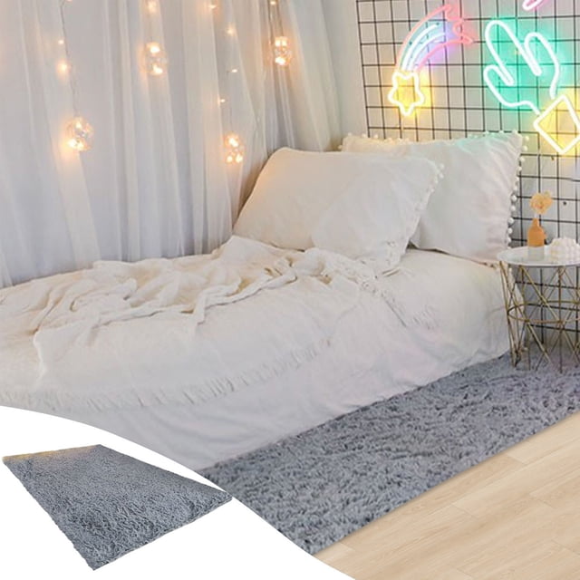 XYAIYT Soft Area Rug for Bedroom Shag Carpet with Antiskid Backing Furry Indoor Throw for Nursery and Dorm Easy to Clean Cozy Polyester Material for Living Room