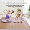 thumbnail image 2 of ORUYROP Modern Heated Floor Mat Area Rugs Electric Heated Area Rug Carbon Crystal Heated Carpet Heated Floor Mat or Office and Home (Color : 9, Size : 55x190cm), 2 of 7