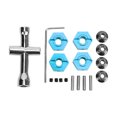 thumbnail image 2 of Alliage d'Aluminium 14mm Roue Hexagonale Moyeu Kit, 14mm Roue Hexagonale Adaptateur pour 1/10 ARRMA Senton et Autres Voitures RC, 2 of 8