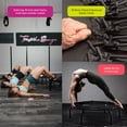 thumbnail image 3 of JumpSport 350 Pro Fitness Trampoline d'Entraînement Cardio Intérieur de 39 Pouces pour Adultes, Sarcelle/noir, 3 of 7