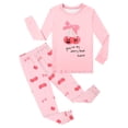 thumbnail image 1 of Little Girls Pajamas Set Cartoon Pullover Crewneck Soft Spring Fall Pajamas Little Girl Pajamas Size 5-6 Years, 1 of 3