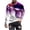 Purple, variant on Meichang Long Sleeve T Shirt Men Cotton,Graphic Tees for Men Casual 3D Optical Illusion Print T-Shirts Fashion Crewneck Daily Long Sleeve Shirts for Men