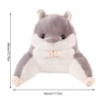 thumbnail image 2 of Cushion Reading Pillow With Arms for Kids Teens and Adults - Soft Backrest Support for Bed Sitting Up Cartoon Chair Design Lumbar Rest Pillow 177x1575 Inches, 2 of 3