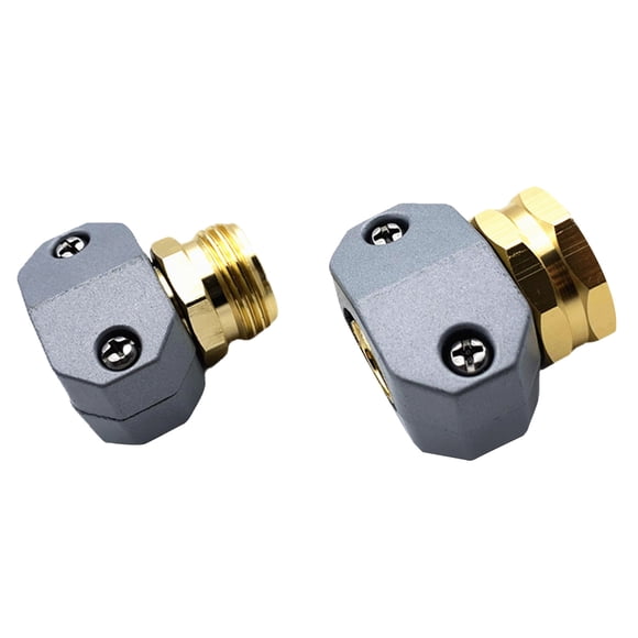 jovati Garden Hose Female To Female Garden Hose Female and Male Repair Joint Connector Fits All 3/4 Inch Garden Hose Female To Female Garden Hose Stainless Steel Garden Hose 3/4 Inch Garden Hose