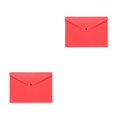 thumbnail image 1 of Youkk Convenient File Document Bag Store And Sort With Ease Easy Access To Supplies Felt Folder Organizer red 2Set, 1 of 6