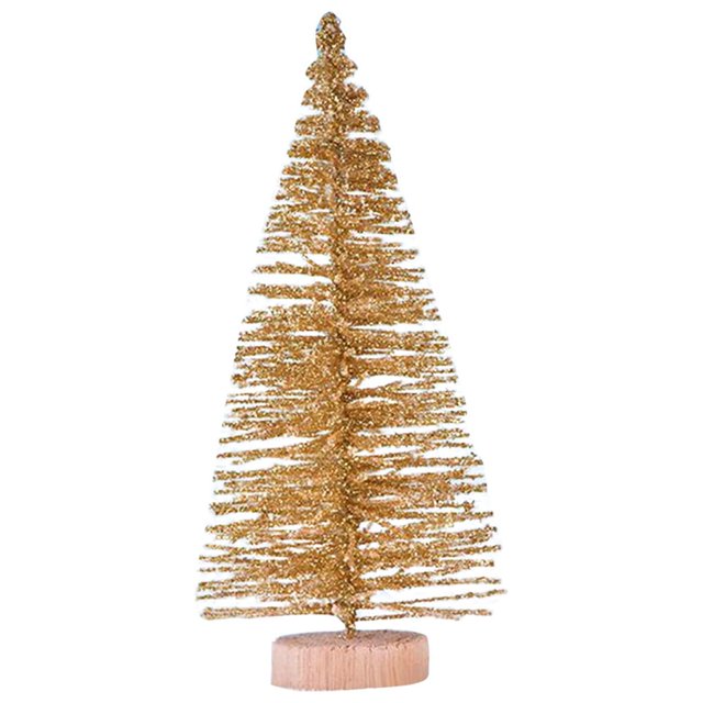 EGNMCR Fake Flowers, Artificial Flowers Simulation Plant Christmas Snow Tree Sand Table Landscaping PVC Decoration Gift bottle cover
