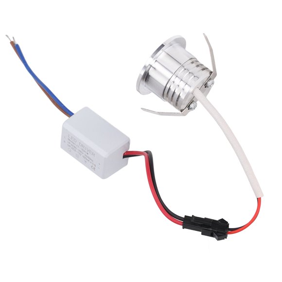 Mini LED Recessed Spotlight, AC85-265V Stable Heat Dissipation Mini Recessed Spotlight  For Collection Rooms Positive White Light 6000K,Warm White Light 3000K,Natural Light 4000K