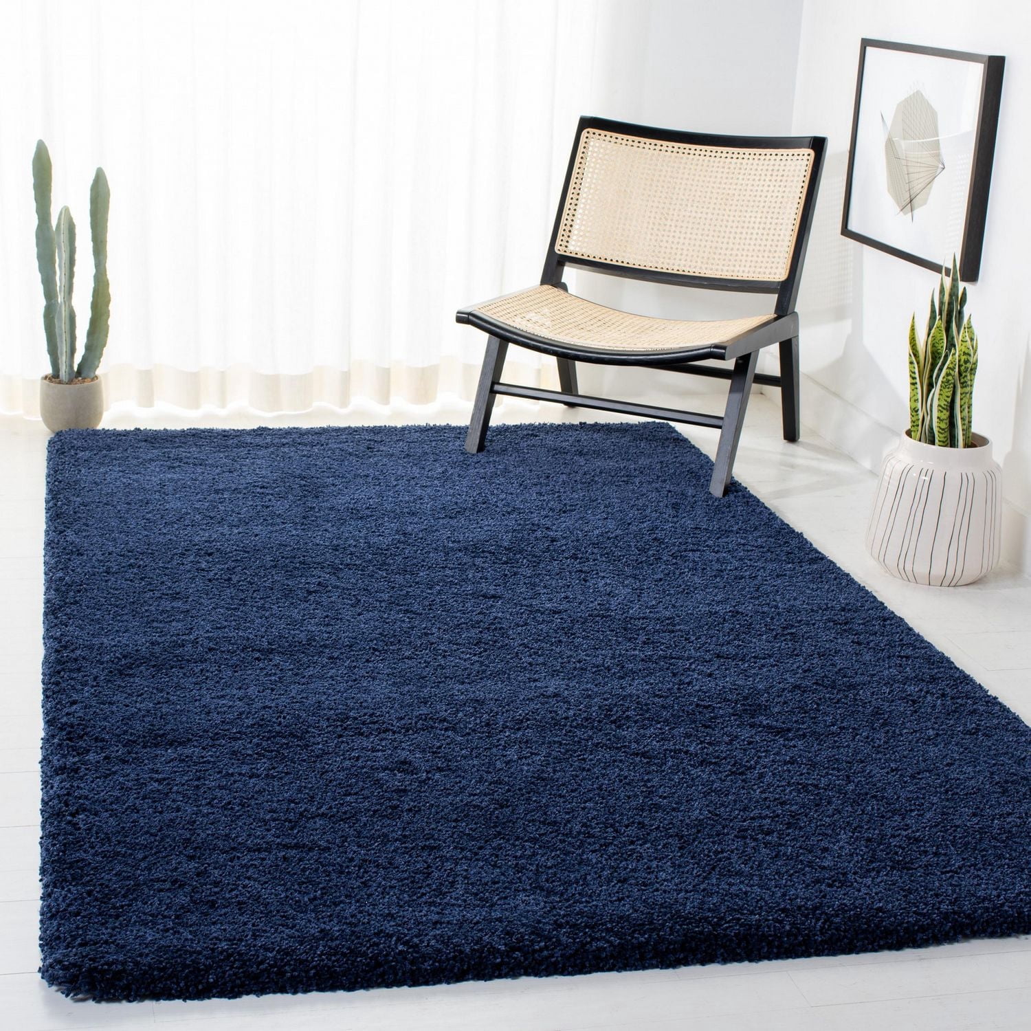 Safavieh Milan Harlow Tapis Peluche Solide Shag