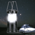 thumbnail image 2 of "360° Illumination Portable LED Camping Light - Waterproof ABS Tent Lamp for Outdoor Adventures & Emergency Use (Battery Not Included)", 2 of 6