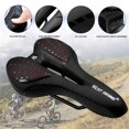 thumbnail image 5 of WEST BIKING Gel-Enhanced Comfort Bike Saddle for Mountain Bikes, Universal Fit with Hollow Design, Soft Polyurethane Material, Available in Multiple Colors (Red), 5 of 5