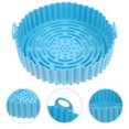 thumbnail image 3 of Air Fryer Silicone Pot Reusable Air Fryer Baking Basket Air Fryer Accessory, 3 of 8