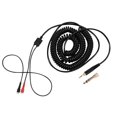 thumbnail image 1 of Audio Cable Replace,Replacement Spring Coil Cable Spring Wire Earphone Headphone Audio Cable Professional Grade, 1 of 13