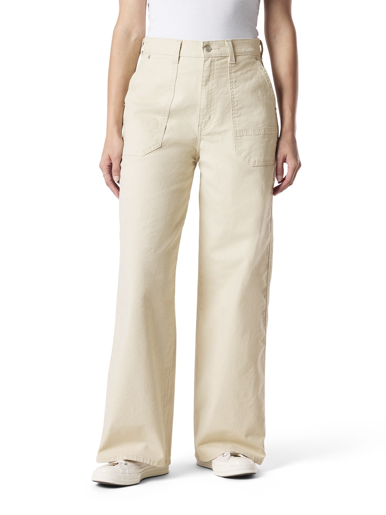 Levi Strauss Signature™ Cargo Ample Taille Cintrée Vintage pour Femme