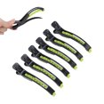 thumbnail image 3 of 6pcs Professional Hair Clip Set, High Performance Spring, No Deformation for Hair Styling, Haircut, Makeup, Facial, 3 of 8