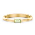thumbnail image 1 of East-West Stackable Baguette Ring in 10K Yellow Gold, 1 of 3