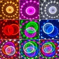 thumbnail image 1 of Antqov Lumières de Scène à DEL Colorées, Lumières Rotatives, Lumières de Fête pour Bar, Lumières de Contrôle Sonore, Lumières d'Ambiance, Lumières en Forme de Boule Magique, Modèles Télécommandés, Lampe Colorée, 1 of 9
