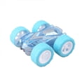thumbnail image 1 of Blue Friction Power Flip Shock Withstand Car For Kids Age 3 Plus Double Sided Inertial Action Toy Birthday Present Abs Plastic Durable Lightweight Design, 1 of 7