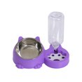 thumbnail image 3 of Sentmoon Timed Cat Feeder Feed the Cat Pet Feeders and Water Dispenser Removable Stainless Steel Bowl and Automatic Water Dispenser Pet Feeder and Waterer for Cats Dogs, 3 of 7