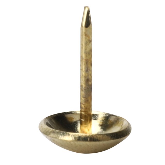100PcsNail With Retro Style, For Home Decoration Durable Brass And Iron Material, Perfect For Sofas, Crafts, Jewelry Boxes, And More