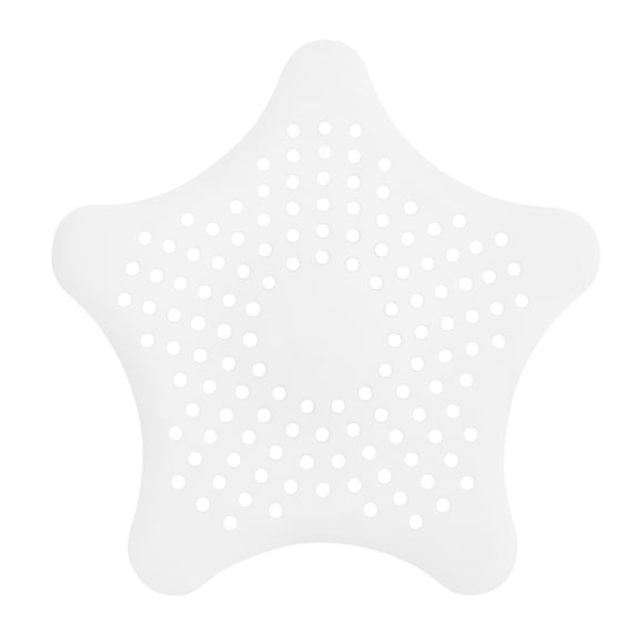 Era grille anti-cheveux pour drain, blanc, 6.18x6.18po