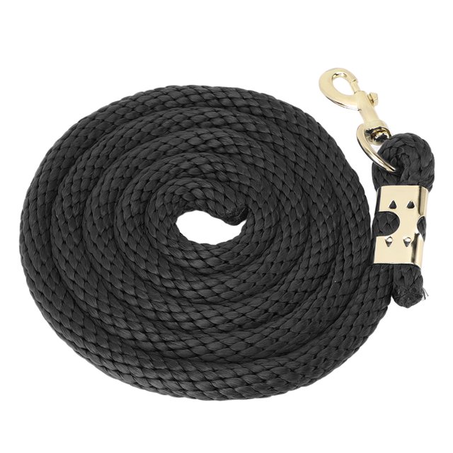 Corde Anti-Casse Robuste de 2m pour Chevaux avec Crochet pour la Manipulation, Matériau en Acier Inoxydable PP