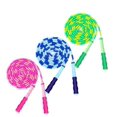 thumbnail image 4 of Fridja Jump Ropes for Kids, Soft Beaded Jump Ropes, 9 ft Adjustable Length Lightweight Segmented Soft Beaded Skipping Ropes for Women and Men Keeping Fit, Workout and Sport, Green, 4 of 4