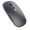 Grey, variant on Dvkptbk Wireless Charging Mute Bluetooth Mode Mouse Laptop 2.4G+Bt5.2 Wireless Mouse