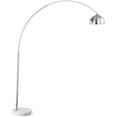 thumbnail image 1 of Bowery Hill Contemporary Arched Floor Lamp in Chrome, 1 of 1