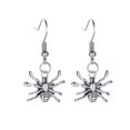 thumbnail image 1 of WREESH Halloween Earrings Retro Skull Bat Spider Earrings Distressed Earrings, 1 of 2