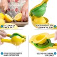 thumbnail image 5 of Lemon Squeezer - Easy To Squeeze 2-in-1 Lemon Juicer & Lime Squeezer - Manual Citrus Squeezer To Get Every Last Drop Of Juice, 5 of 5