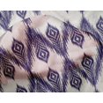 thumbnail image 4 of oneOone Silk Tabby Fabric Chevron Ikat Print Fabric By The Yard 42 Inch Wide, 4 of 4