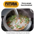 thumbnail image 4 of Futura Hard Anodised Inner Lid Pressure Cooker 2 Liters | Induction Cooker, Small Cooker, Black (IFP20) - For 2 Or 3 Persons, 4 of 4