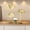 Multi-color#1, variant on pstuiky Crystal Ball Stand with Ginkgo Leaf Sculpture Metal Art Decor for Desk & Bookshelf Gold Finish Home & Office Ornament 7.09X4.72X2.36 In Feng Shui Decor, Gift for Housewarming