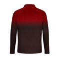 thumbnail image 4 of Pisexur Chandails en Molleton pour Hommes à Manches Longues, Chandail à Col Rabattu, Mode Décontractée, Patchwork de Couleurs Surdimensionné, Chandail-Over, Fermeture Éclair Quart, Chemises de Gym Athlétiques, Chandail en Molleton Grande Taille M-6TG, 4 of 5