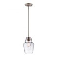thumbnail image 1 of Savoy House Vintage Mini Pendant in Satin Nickel, 1 of 1