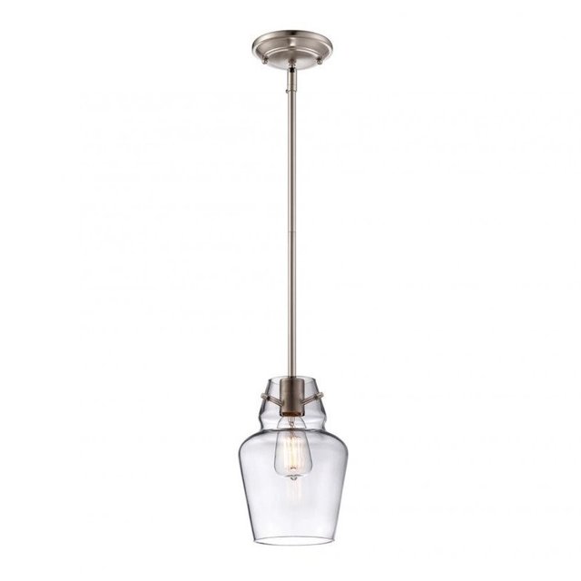 Savoy House Vintage Mini Pendant in Satin Nickel
