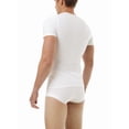 thumbnail image 4 of Underworks mens MagiCotton V-Neck Compression Shirt, 4 of 5