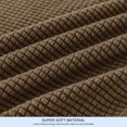 thumbnail image 4 of CHOK 2024 Housse de Sofa Extensible à Texture Quadrillée Housse de Canapé avec Housse de Coussin Séparée (Sofa Gris), 4 of 5