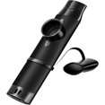 thumbnail image 1 of Kazoo en Métal avec 5 Diaphragmes - Ton Réglable pour Guitare, Ukulélé, Violon, Piano, Clavier - Mini Kazoos Instruments de Musique (Noir), 1 of 6