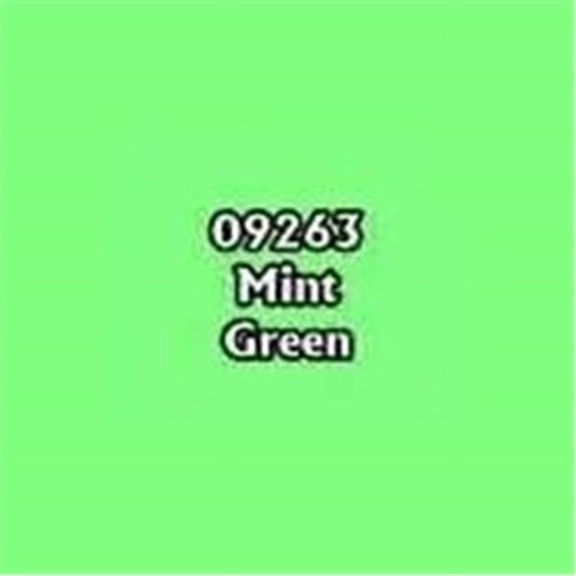 Reaper Miniatures REM09263 0.5 oz Master Series Paint Dropper Bottle, Mint Green