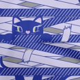 thumbnail image 1 of oneOone Polyester Spandex Medium Blue Fabric Kids Craft Projects Decor Fabric Printed By The Yard 56 Inch Wide, 1 of 4